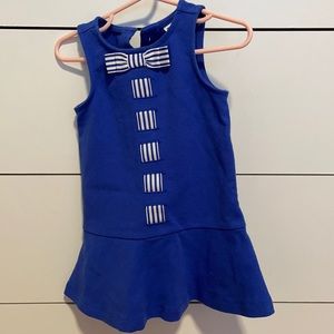 Janie and Jack - blue holiday dress
